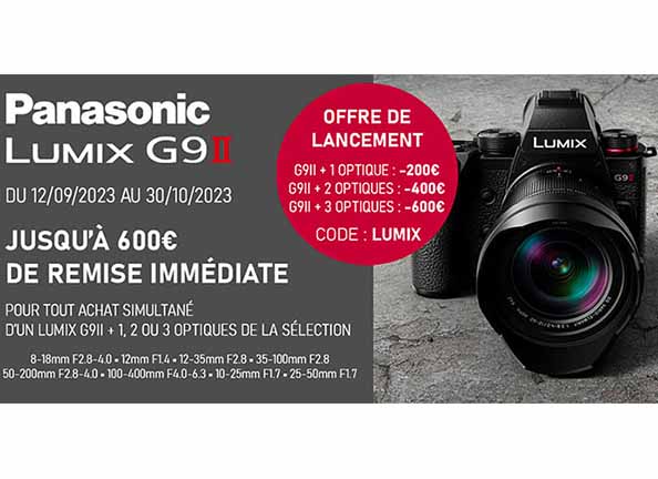 Panasonic Lumix G9II : un nouvel hybride pro au format Micro 4/3